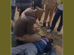 यूपी के हापुड़ में एक शख्स के लिए पुलिसवाले बन गए 'भगवान', यूं बची युवक की जान