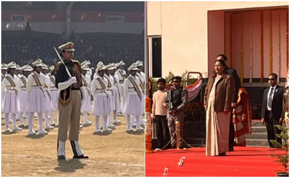 गणतंत्र दिवस पर छत्रसाल स्टेडियम में बच्चों की परेड, सीएम रेखा गुप्ता ने ली सलामी