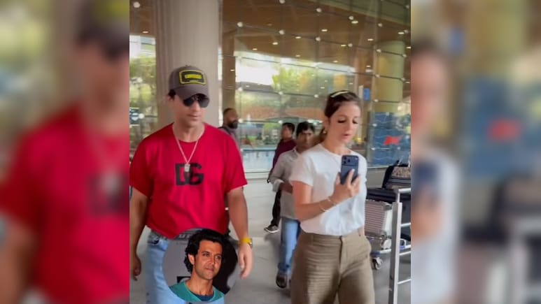 VIDEO: ऋतिक रोशन से वीडियो कॉल कर रही थीं सुजैन खान, बॉयफ्रेंड अर्सलान गोनी ने अचानक छीना फोन और...