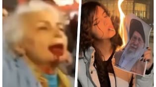 सिगरेट का धुआं, खून से लथपथ चेहरा&hellip;ईरान में हिजाब आजादी का परचम बनकर लहरा रहा