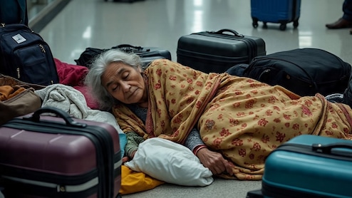 मुंबई की फ्लाइट लेने पटना एयरपोर्ट पहुंची थी महिला, चेक इन की लाइन में हुई मौत