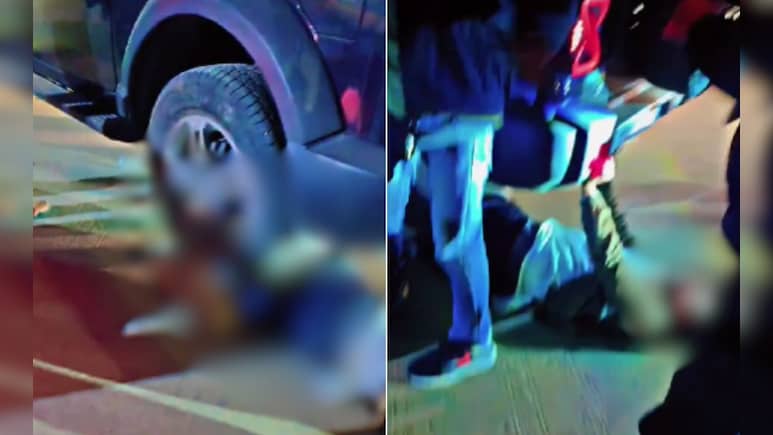 Lucknow Trader's Legs Crushed With Thar SUV For 25 Minutes By Attackers