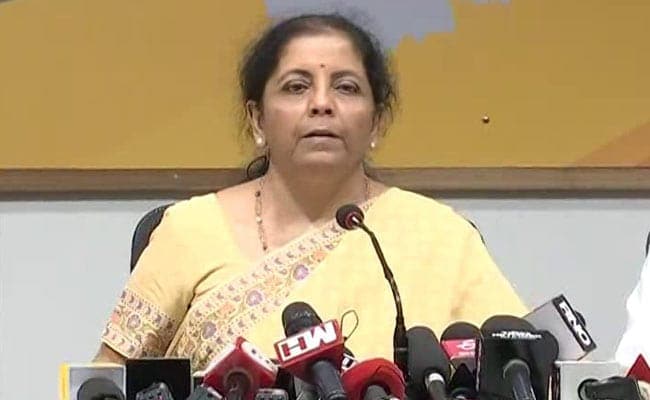 No Cut In Welfare Schemes Despite Low Revenues: Nirmala Sitharaman