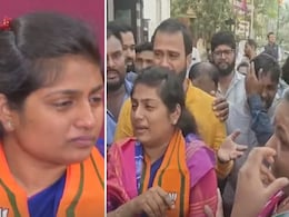 Pune News : अन् पूजा मोरे पत्रकार परिषदेत ढसाढसा रडल्या, म्हणाल्या, "राजकारण घाणेरडं..पण माझ्या बापाने.."