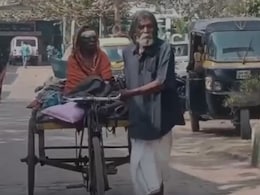 75-Year-Old's 300 Km Rickshaw Odyssey To Get Wife Treated