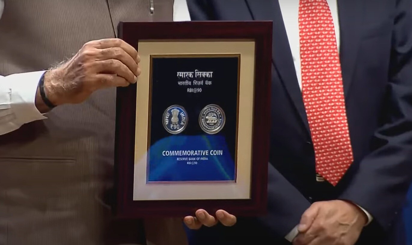 RBI At 90: PM Modi Issues Special Rs 90 Coin To Celebrate Landmark Occasion