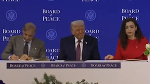 Trump Unveils Board Of Peace On Gaza, Which Has Pak Among Members