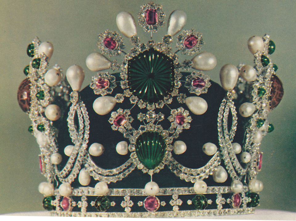 How The Crown Of Iran's Empress Farah Pahlavi Was Created With 1,469 Diamonds