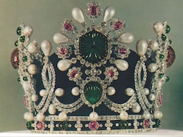 How The Crown Of Iran's Empress Farah Pahlavi Was Created With 1,469 Diamonds