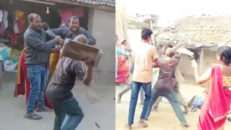 रामपुर बना रणक्षेत्र... बिहार में ट्रैक्टर निकालने के विवाद में गांव बना जंग का मैदान, पुलिसकर्मी समेत 8  लहूलुहान