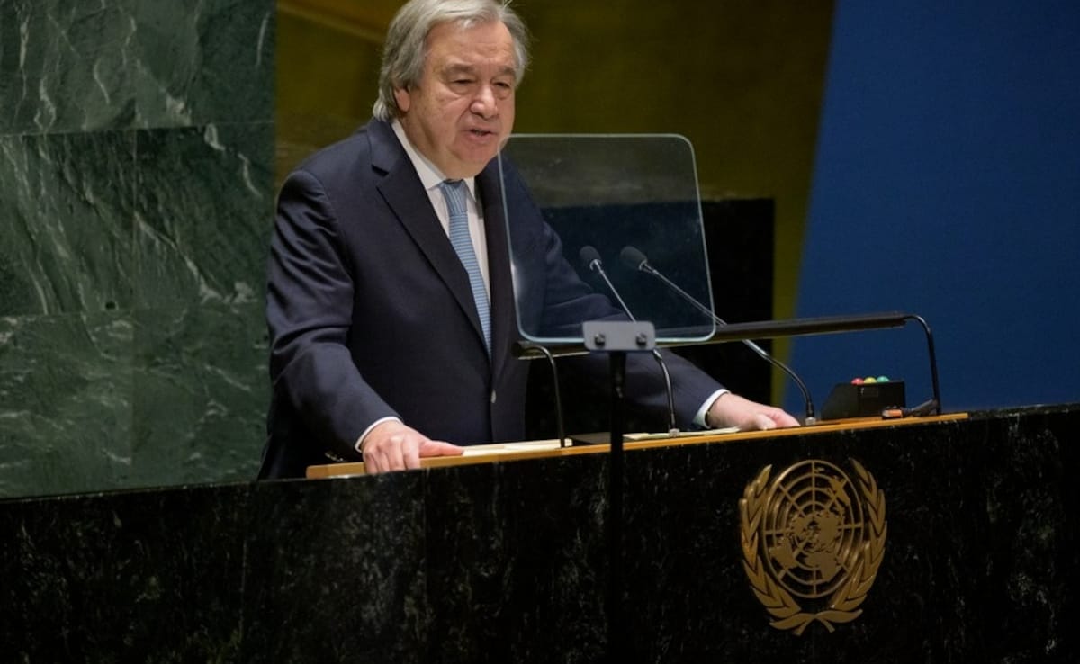 "We Must All Be Bold Enough To Change, World Won't Wait": UN Chief On UNSC Reform
