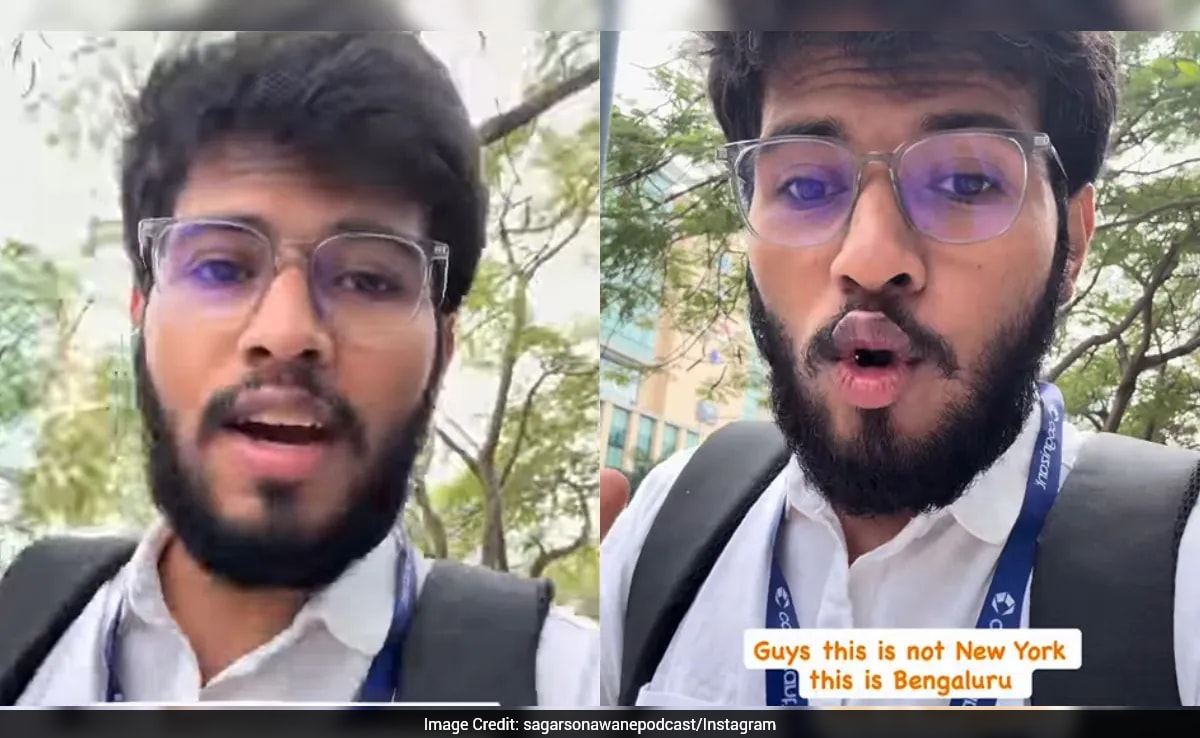 Man Compares Bengaluru IT Park to New York