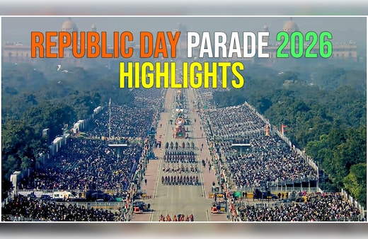 Republic Day 2026 Highlights: कर्तव्य पथ पर दिखा राजस्थान की 'उस्ता कला' का जादू, दिल्ली पुलिस के AI चश्मों ने सबको चौंकाया