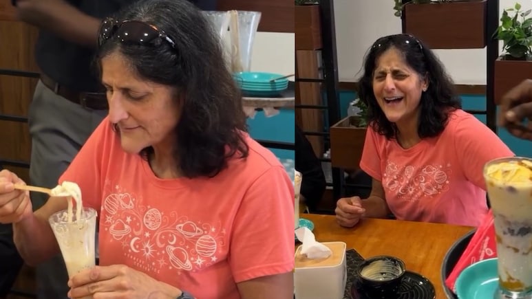 केरल में फालूदा का स्वाद लेती दिखीं सुनीता विलियम, सादगी ने जीत लिया दिल