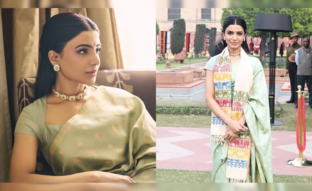 Samantha Shares Pics From President's At-Home Reception At Rashtrapati Bhavan: "Dreams Like This Once Felt Too Big"