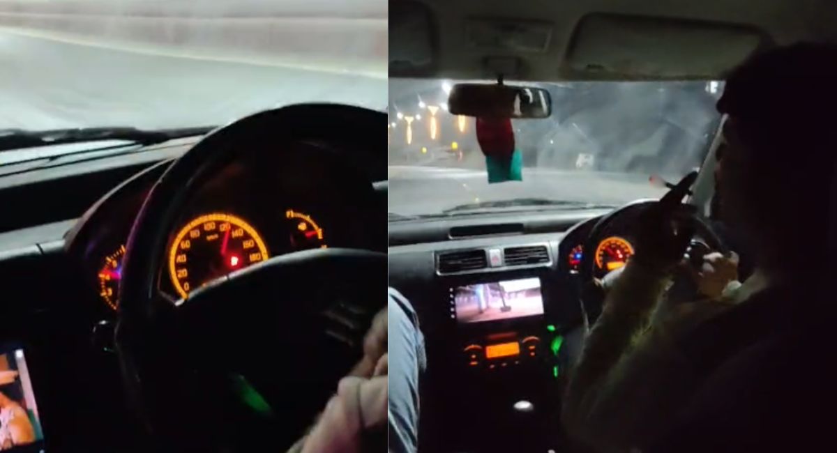 हाथ में स‍िगरेट, कार की स्‍पीड 120 से ऊपर; 4 दोस्‍तों की मौत का 1 म‍िनट 10 सेकंड का आया वीड‍ियो