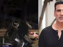 Akshay Kumar's Security Vehicle Meets With An Accident In Mumbai