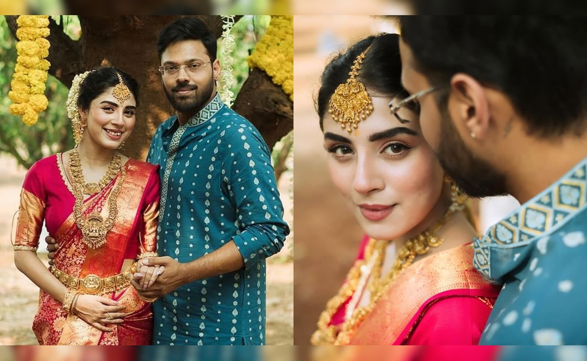 Inside Anupamaa Actress Adrija Roy's Intimate South Indian Engagement Ceremony with Vignuesh Iyer