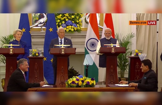 India-EU Summit 2026 LIVE: भारत ने अपने इतिहास का सबसे बड़ा फ्री ट्रेड एग्रीमेंट किया- पीएम मोदी