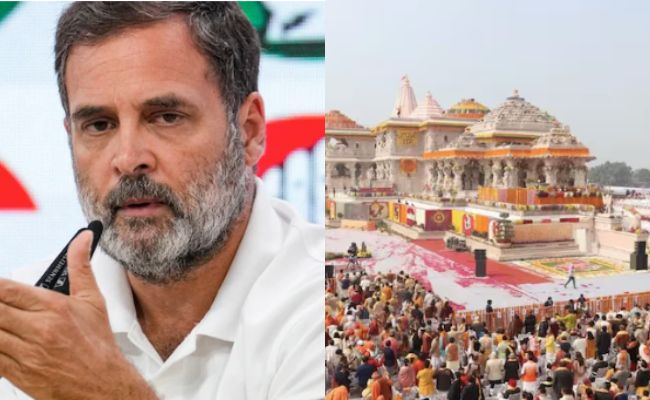 Congress Likens Rahul Gandhi To Lord Ram, BJP's "Sycophancy Pro Max" Jab