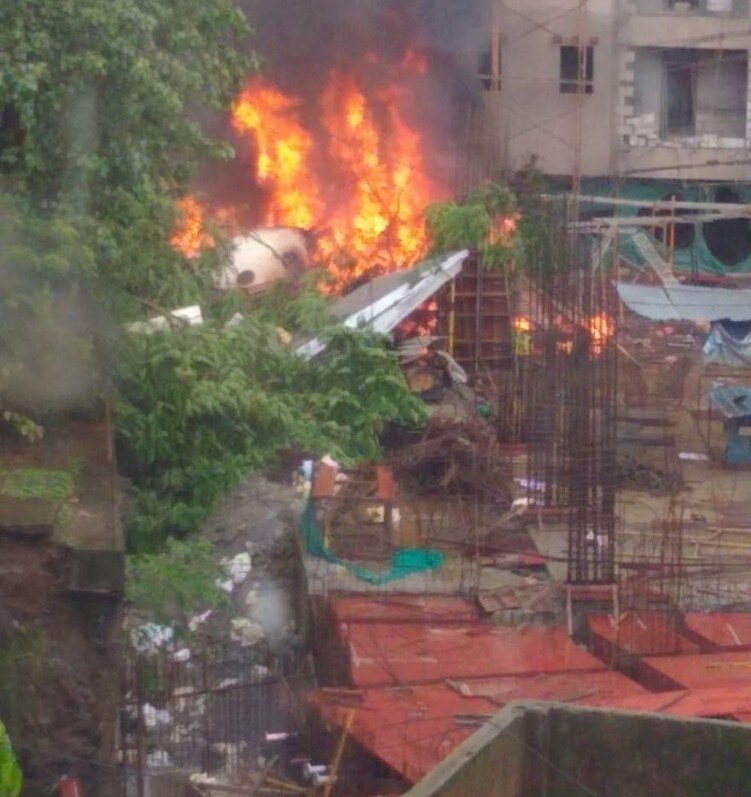Live: Five Killed In Chartered Plane Crash In Mumbai’s Ghatkopar, Black Box Recovered