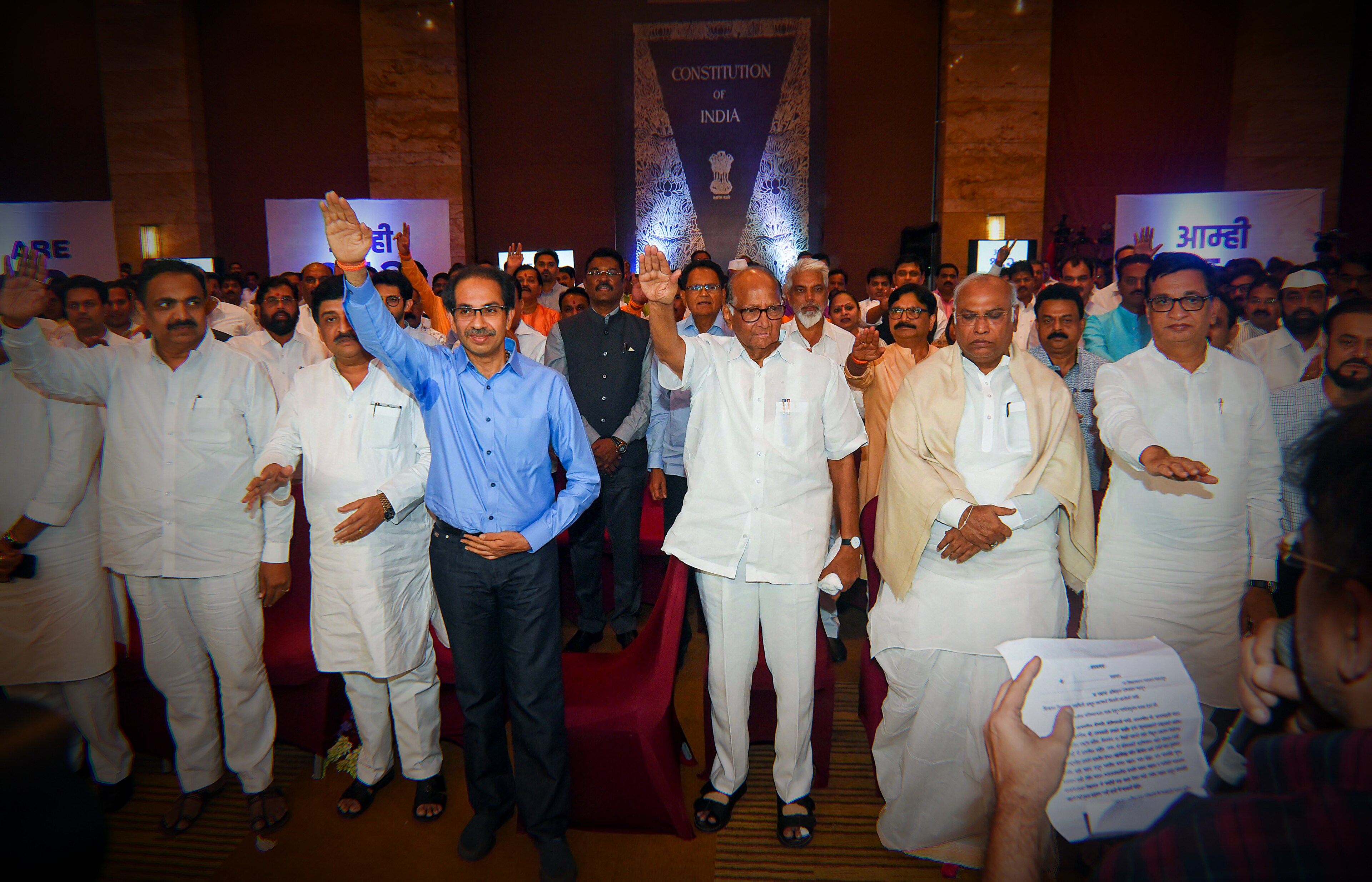 Maharashtra Government: Shiv Sena, NCP, Congress Claim Majority With Over 162 MLAs In Show Of Strength