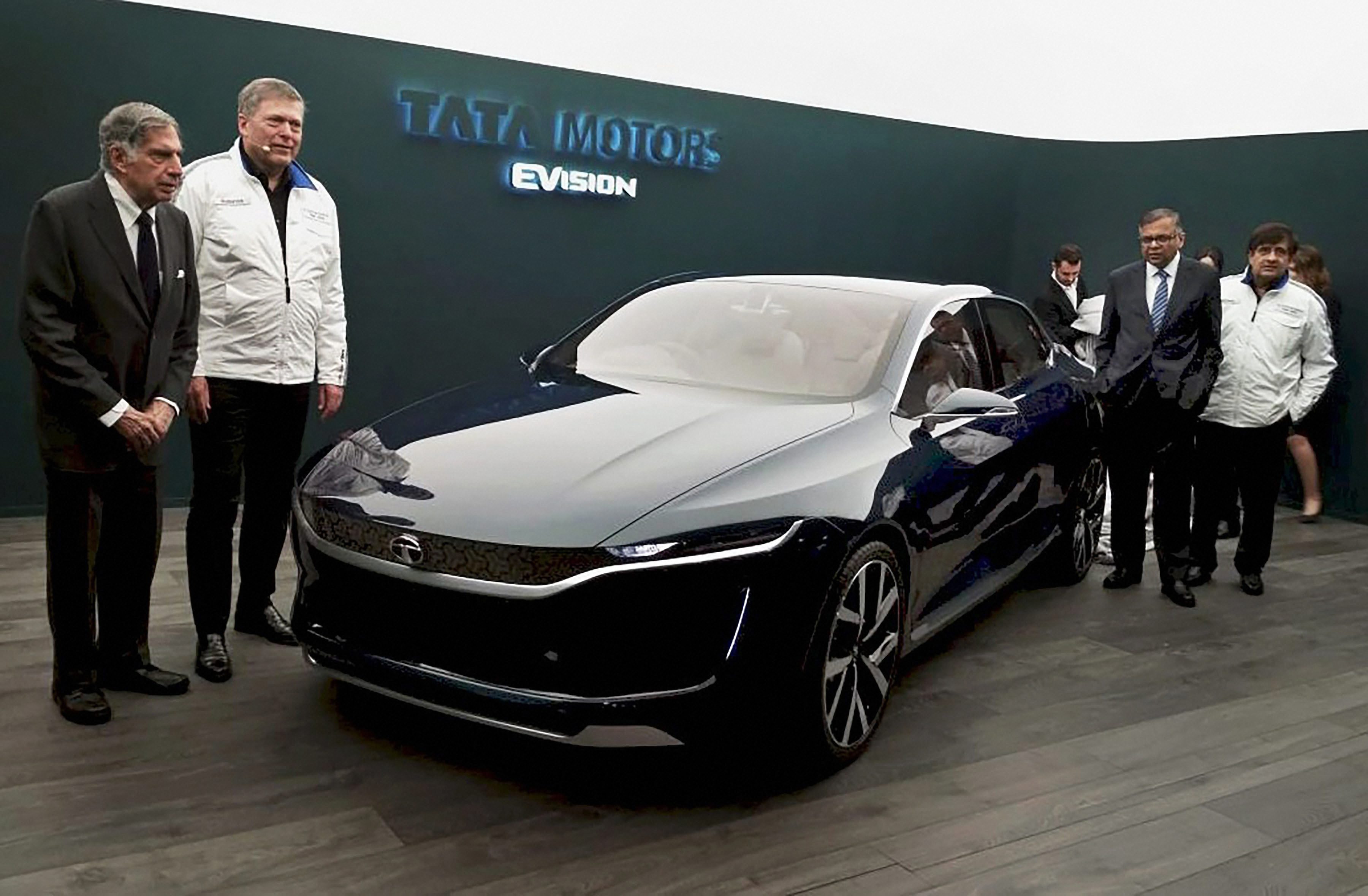 Tata Motors Unveils Electric Concept At Geneva Motor Show