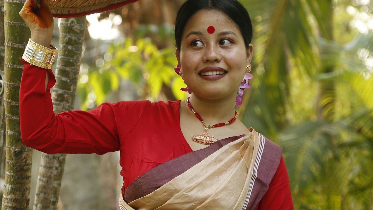 Which jewellery do you want to pair with Mekhela Chador?