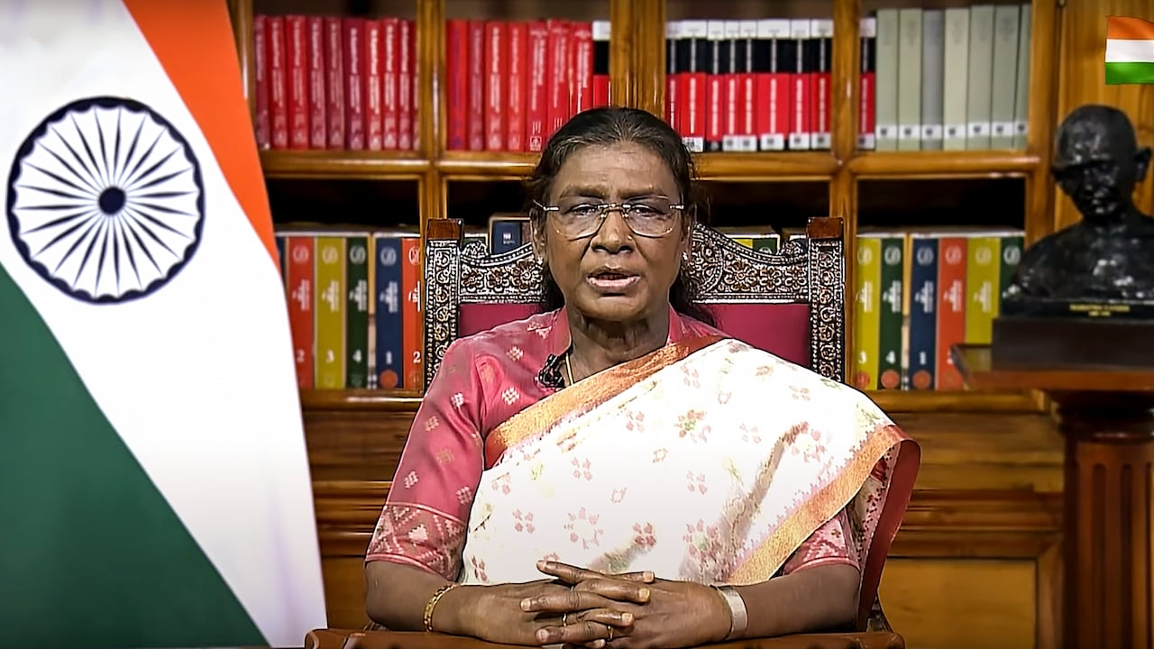 President's Independence Day Eve Address: 25 Crore Out of Poverty, India On Path To Viksit Bharat