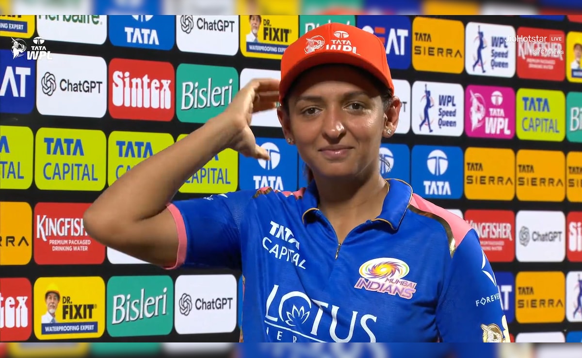 Harmanpreet Kaur Reaches Huge Milestone With 10th WPL Half-century As MI Clinch Record Win Over Gujarat Giants