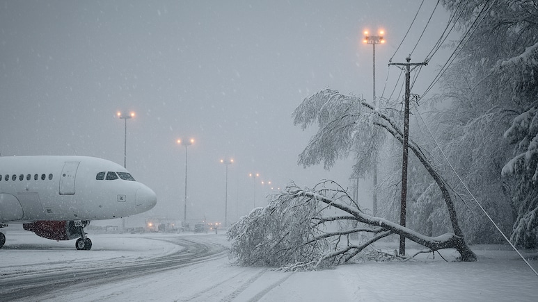 13000 फ्लाइट कैंसिल, पेड़ गिरे, बत्ती गुल...अमेरिका में खतरनाक तबाही मचा रहा बर्फीला तूफान