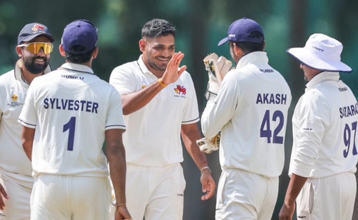 Mumbai Close In On Bonus-Point Win Over Hyderabad In Ranji Trophy