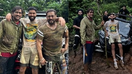Salman Khan, MS Dhoni, And AP Dhillon Go Off-Roading With ATV On Muddy Trail