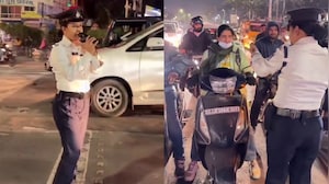 गले में स्कार्फ चाइनीज मांझे से कैसे बचाएगा? इंदौर में महिला ट्रैफिक पुलिस ने बताया तरीका, देखें VIDEO