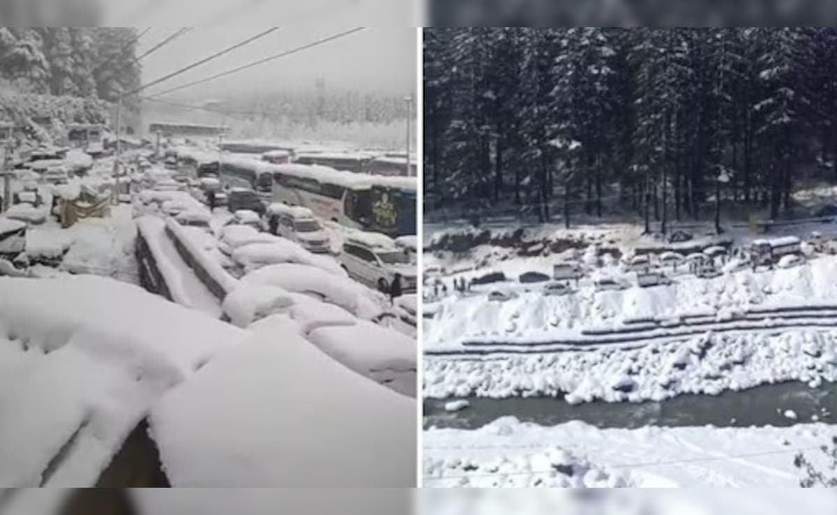 Manali Nightmare: 8-km Jam, Hotels 100% Occupied, Tourists Stranded On Road