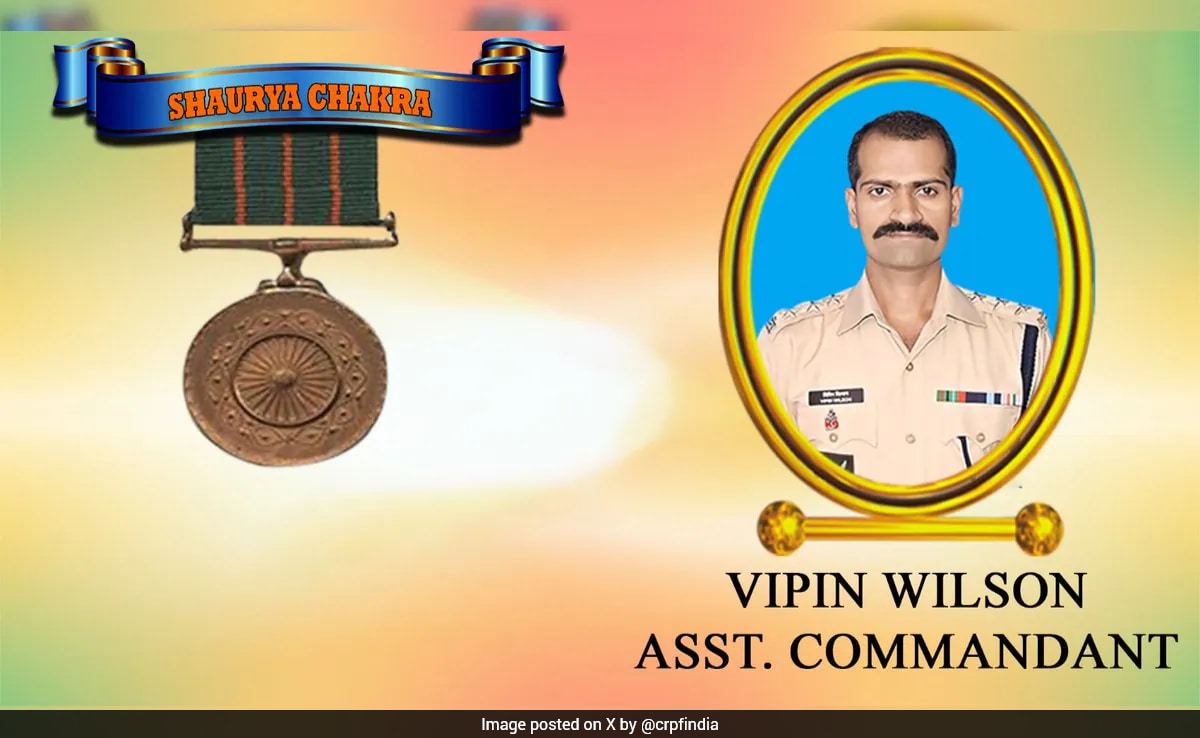 "Unparalleled Bravery": Shaurya Chakra For CRPF Officer Who Killed 10 Manipur Insurgents