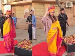 टीना डाबी की ये कैसी सलामी... गणतंत्र दिवस समारोह का वीडियो हुआ वायरल