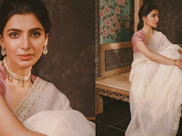 Samantha Ruth Prabhu Redefines 'Softness' In An Ivory Saree, Pays Tribute To A Telugu Artist
