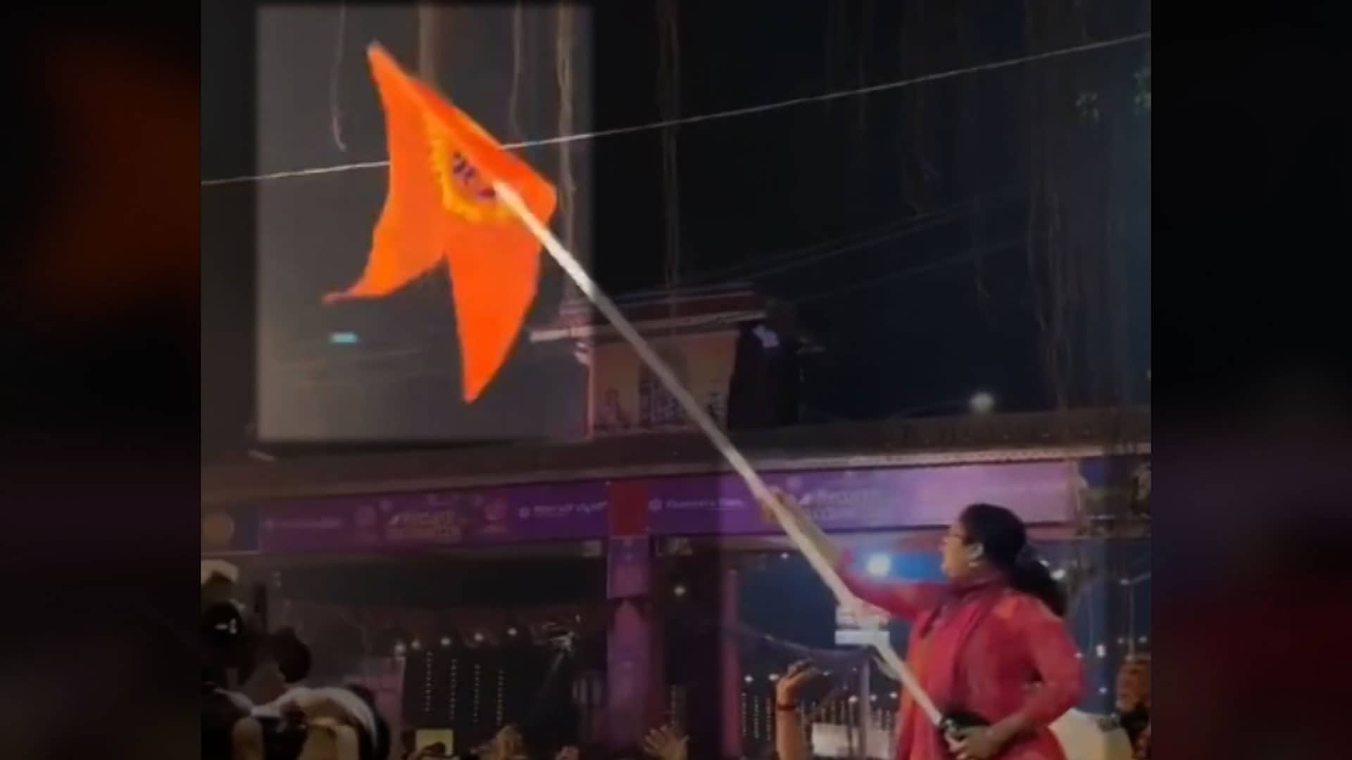Controversy In Udupi As DC Swaroop T.K. Flags Off Hindu Religious Procession With Saffron Flag