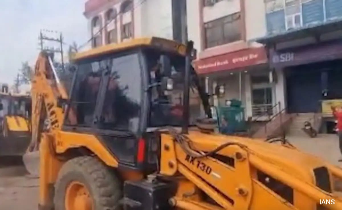 Bulldozer Action In Rajasthan's Chomu After Stone-Throwing Incident