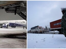 यातायात पर भारी बर्फबारी, श्रीनगर एयरपोर्ट से 11 उड़ानें रद्द, कई सड़कें बंद