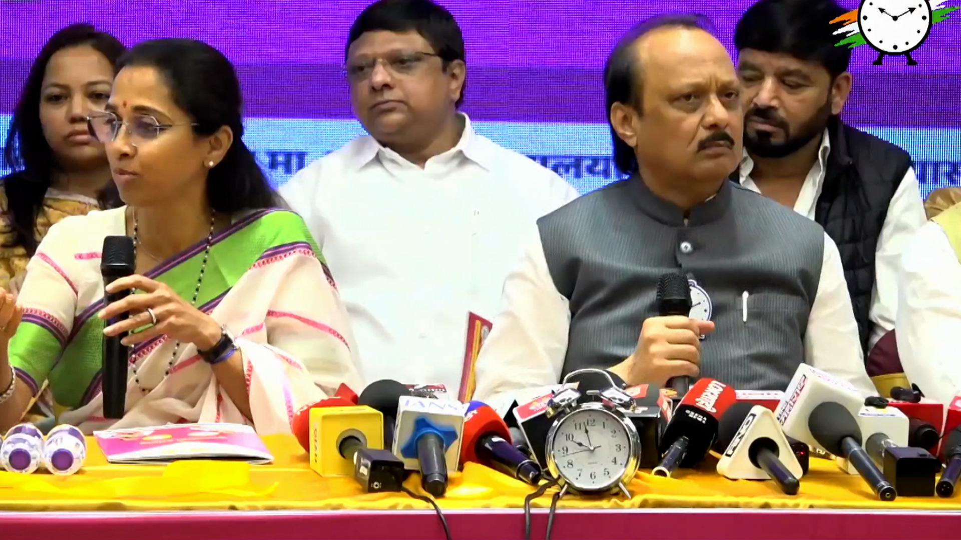 Ajit Pawar, Supriya Sule Share Stage, Unveil Joint Manifesto Ahead of BMC Polls