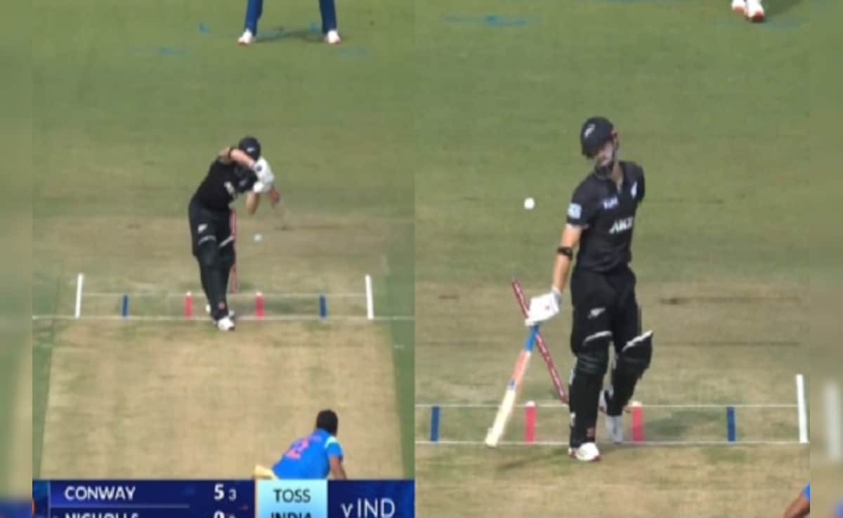 Video: सरदार असरदार, पहले ही ओवर में अर्शदीप ने करिश्माई गेंद से स्टंप उड़ा दिया, हेनरी निकोल्स के उड़े होश