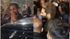 Allu Arjun Shields Wife Sneha Reddy After Being Mobbed By Fans In Hyderabad