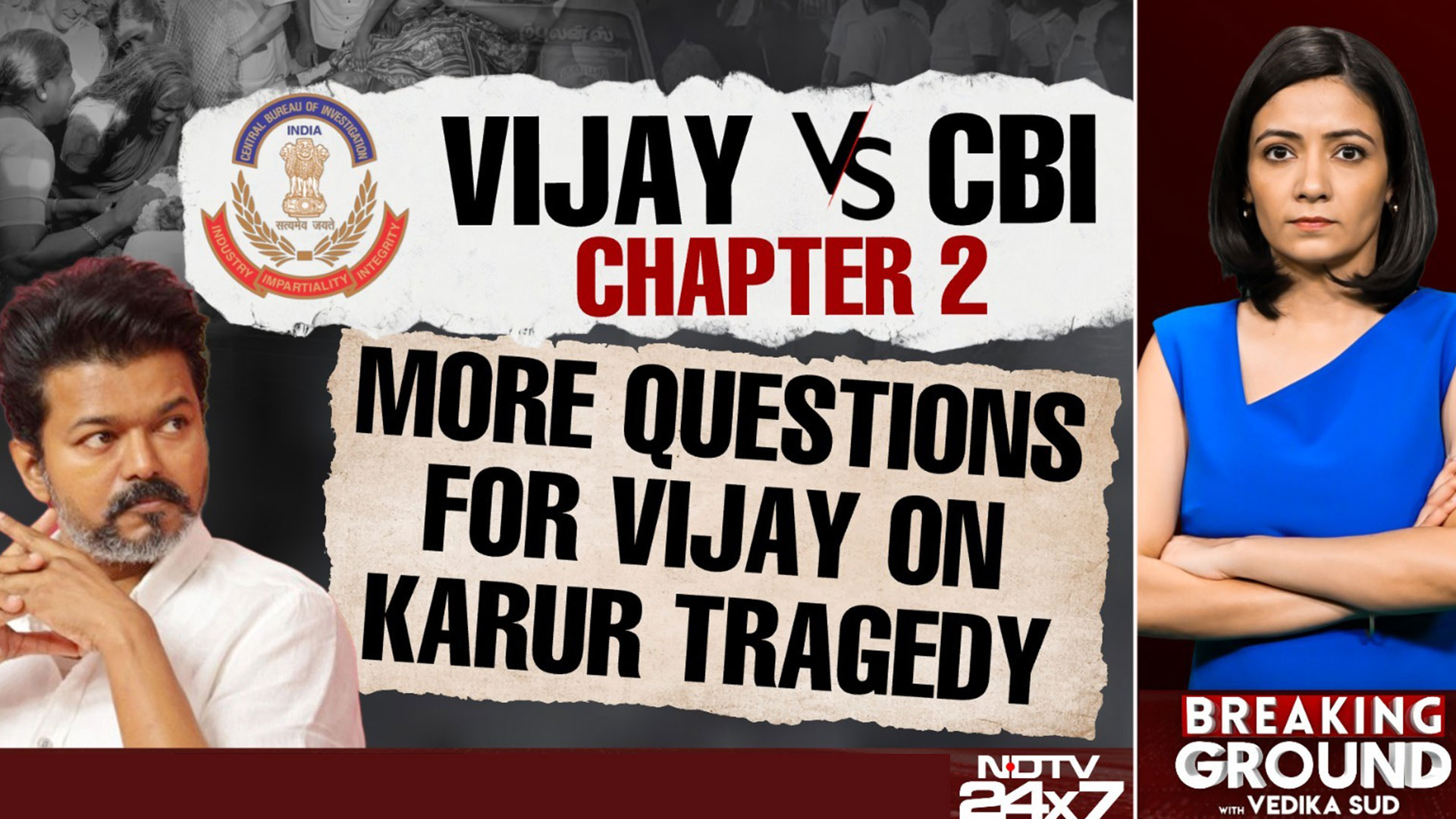 CBI vs Vijay | Vijay Treated As Suspect In Karur Stampede Probe
