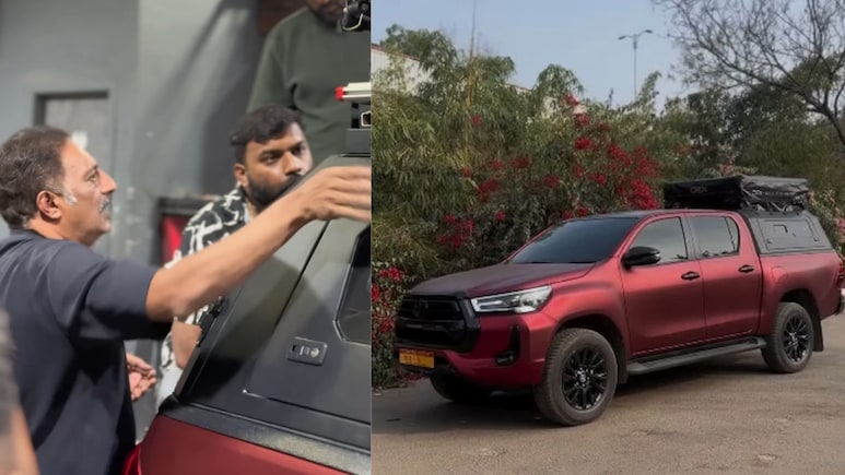 Actor Prakash Raj's New Ride Is A Customised Toyota Hilux: Watch Video