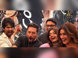 <i>Cocktail 2</i>: Shahid Kapoor, Kriti Sanon And Rashmika Mandanna Celebrate As They Wrap Up Shoot