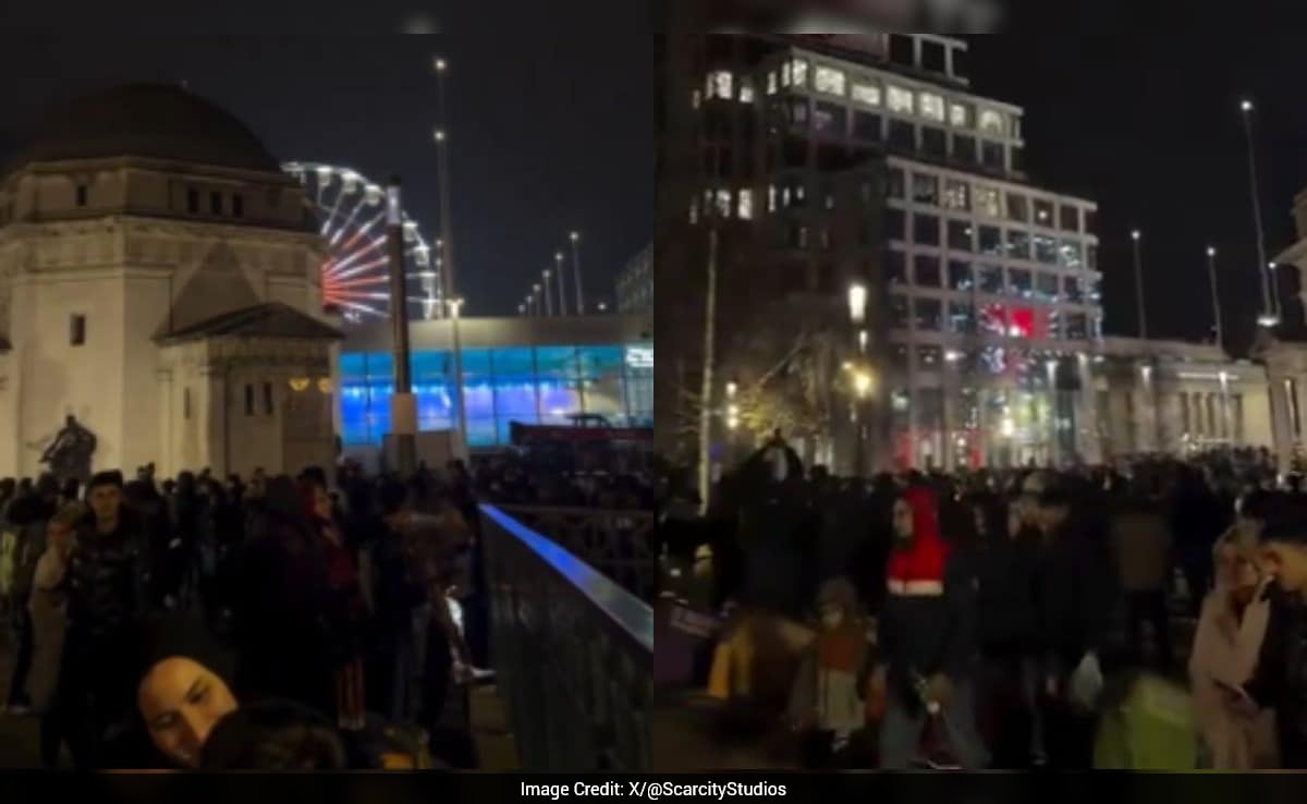 Britse menigte werd voor het tweede jaar op rij misleid om nepvuurwerk op oudejaarsavond bij te wonen