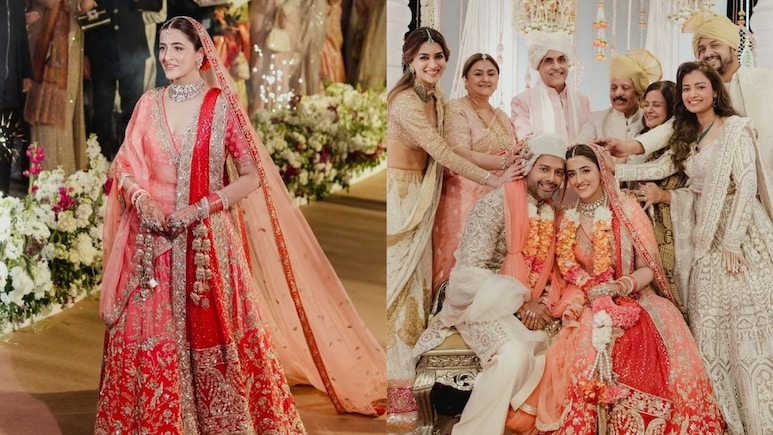 What Nupur Sanon Wore For Her Hindu Wedding Ceremony With Stebin Ben