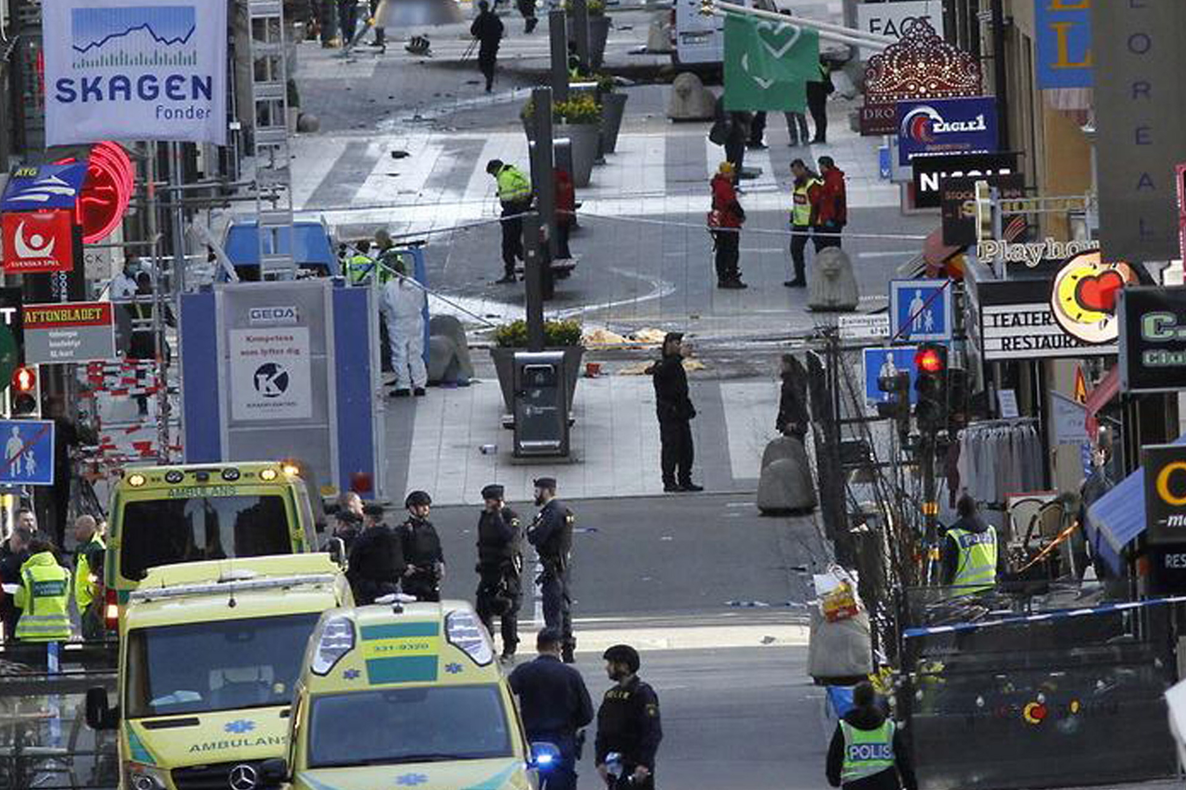 Swedish Police Suspect Arrested Man Was Driver In Truck Attack&nbsp;